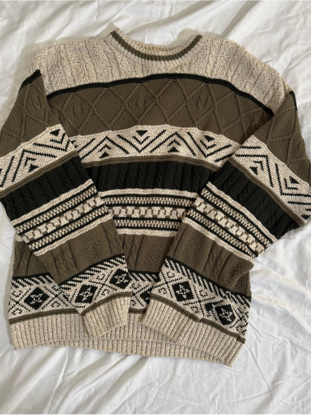 Old Glory 90’s Vintage Chunky Crewneck Sweater
